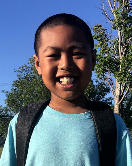 Brandon Western, 8, Blue Ridge Elementary School, second grade